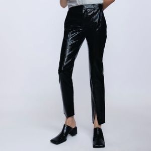 Brand new never worn faux leather pants